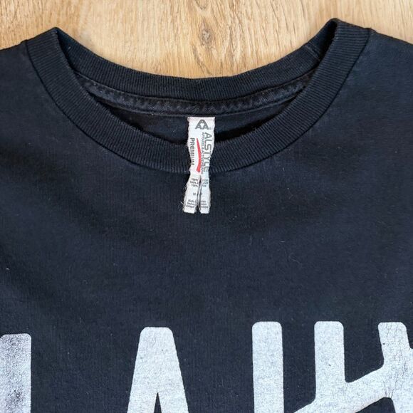 Lauv Concert T-Shirt Autumn Tour 2019 Black White Print Size M Music Tee - Picture 3 of 5